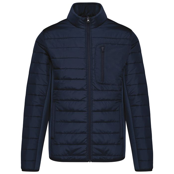  Veste bi-matière homme