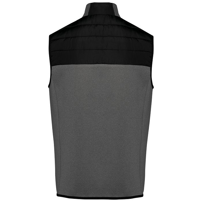  Bodywarmer bi-matière homme