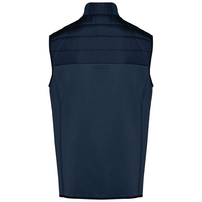  Bodywarmer bi-matière homme