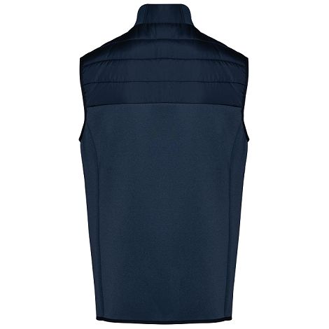  Bodywarmer bi-matière homme