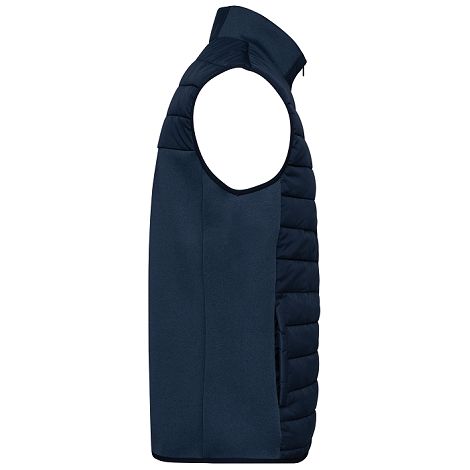  Bodywarmer bi-matière homme