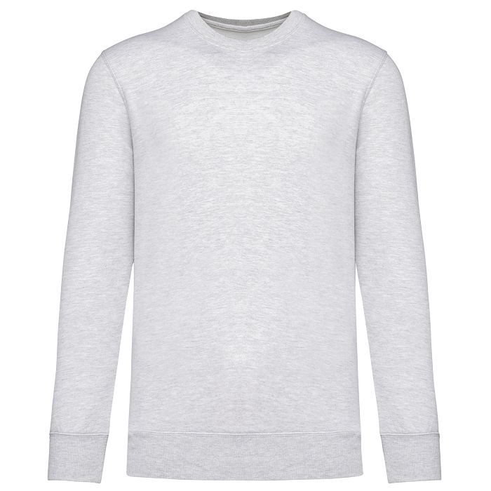  Sweat-shirt recyclé col rond unisexe