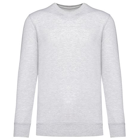  Sweat-shirt recyclé col rond unisexe