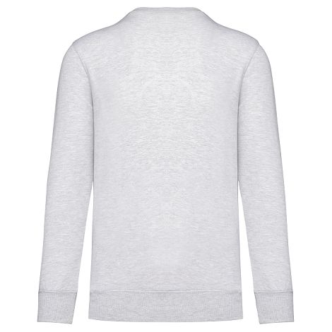  Sweat-shirt recyclé col rond unisexe