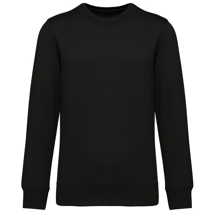  Sweat-shirt recyclé col rond unisexe