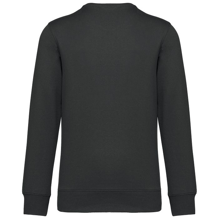  Sweat-shirt recyclé col rond unisexe