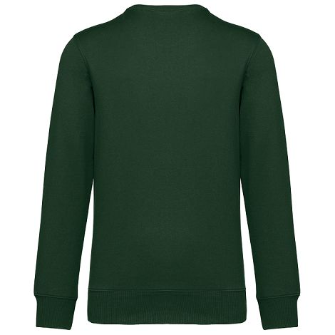  Sweat-shirt recyclé col rond unisexe