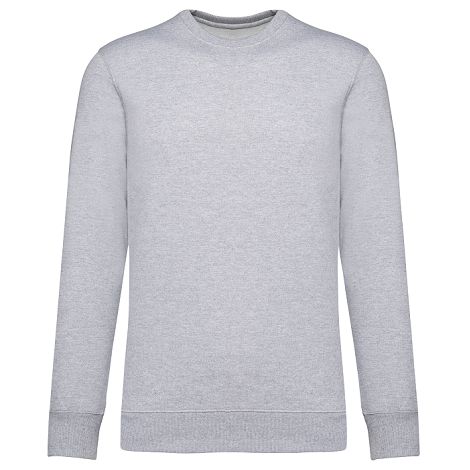  Sweat-shirt recyclé col rond unisexe