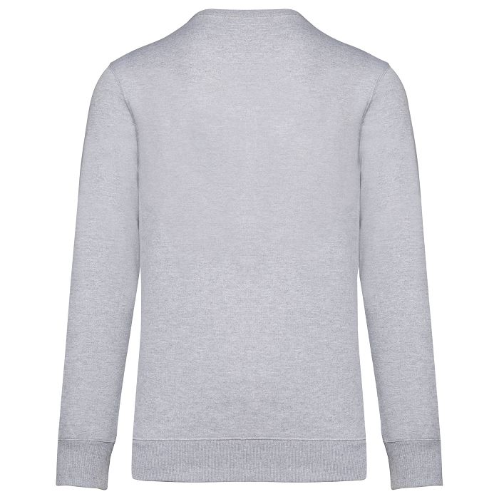  Sweat-shirt recyclé col rond unisexe