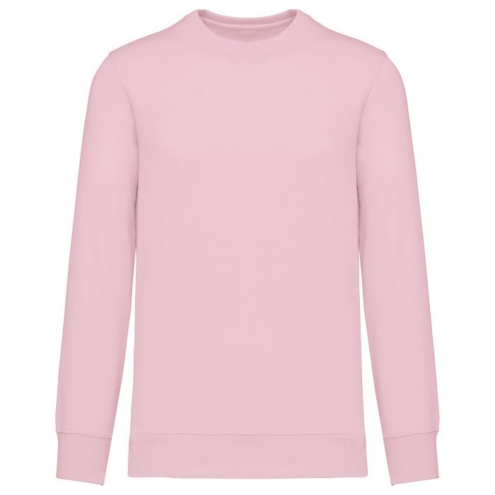  Sweat-shirt recyclé col rond unisexe