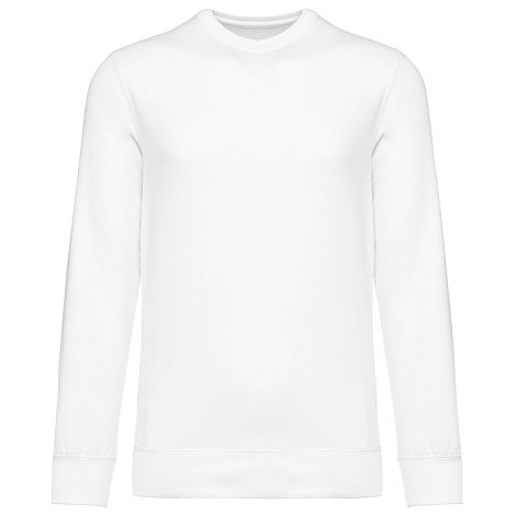  Sweat-shirt recyclé col rond unisexe