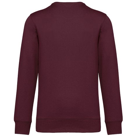  Sweat-shirt recyclé col rond unisexe