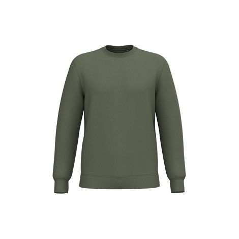Sweat-shirt recyclé col rond unisexe