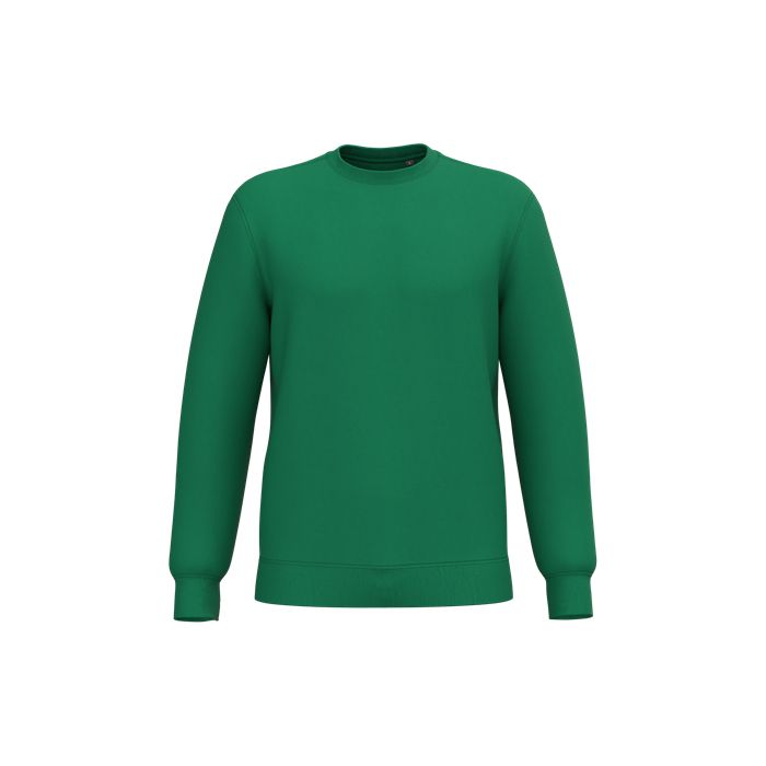  Sweat-shirt recyclé col rond unisexe