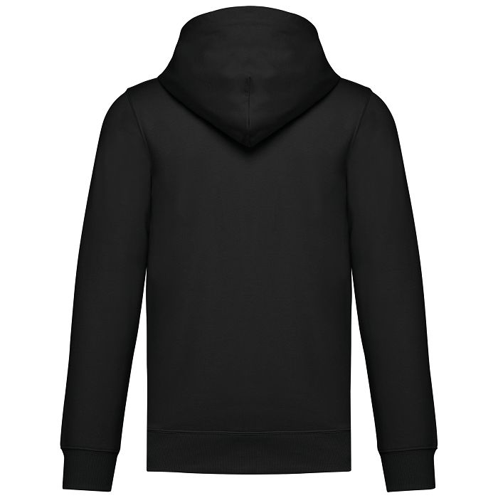  Sweat-shirt recyclé zippé à capuche unisexe