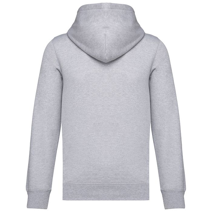  Sweat-shirt recyclé zippé à capuche unisexe