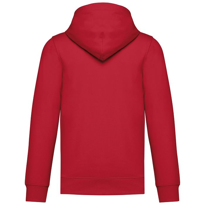  Sweat-shirt recyclé zippé à capuche unisexe