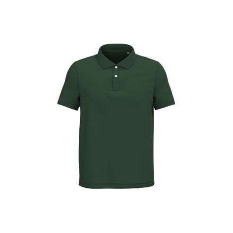 Polo écoresponsable maille piquée homme