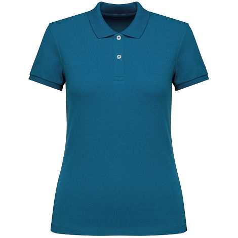  Polo écoresponsable maille piquée femme