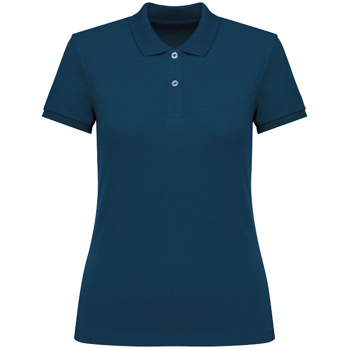  Polo écoresponsable maille piquée femme