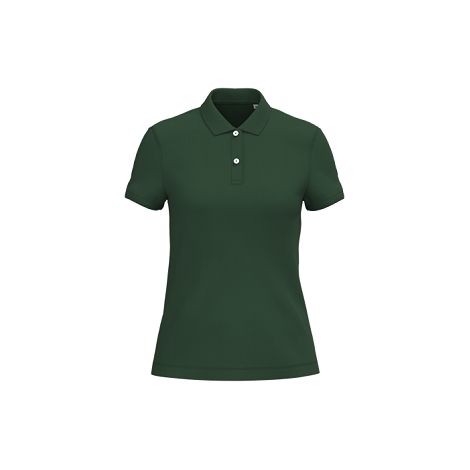 Polo écoresponsable maille piquée femme