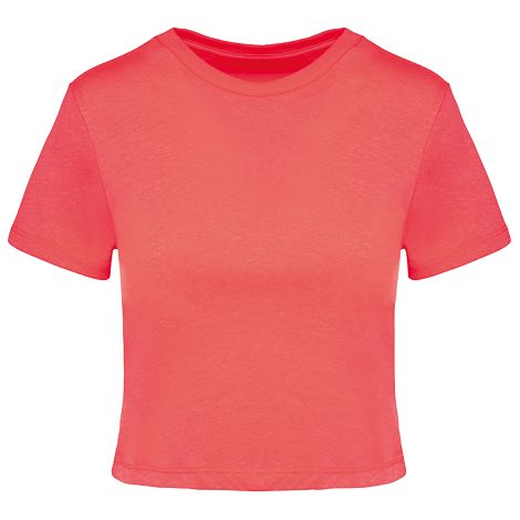  Crop top triblend femme