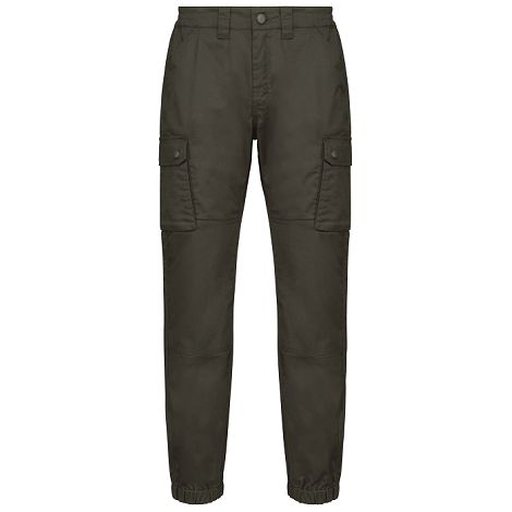  Pantalon cargo unisexe avec bas élastiqué