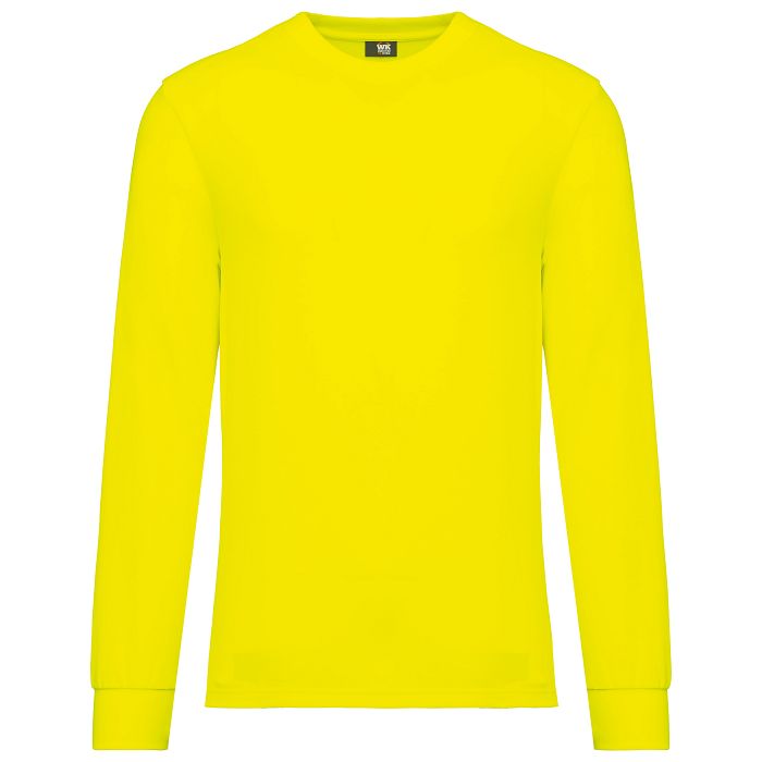  T-shirt unisexe écoresponsable manches longues coton/polyester