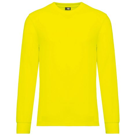  T-shirt unisexe écoresponsable manches longues coton/polyester