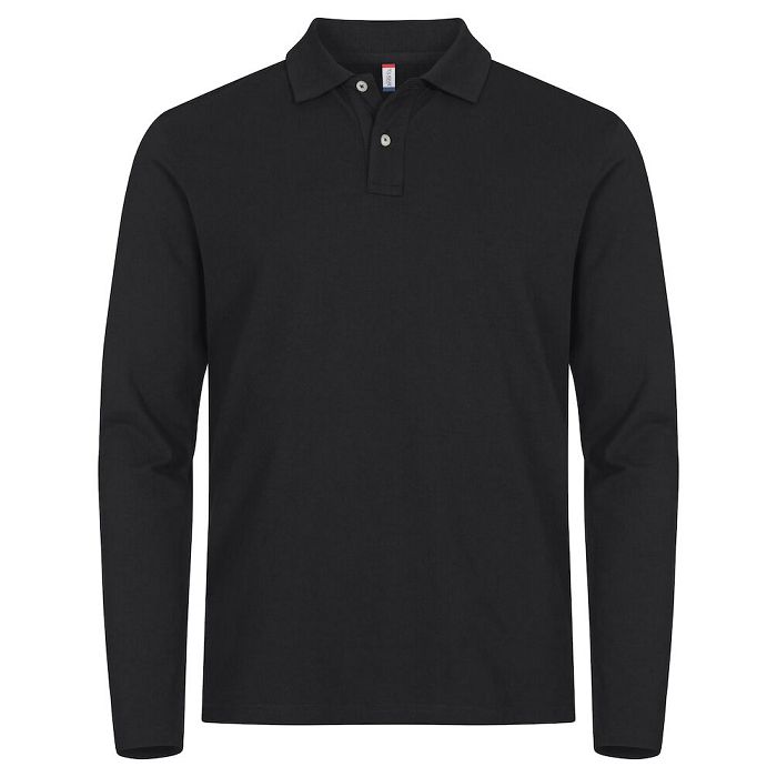  Stretch Premium Polo L/S