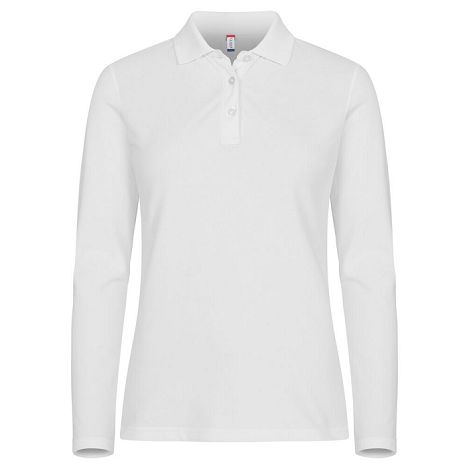  Stretch Premium Polo L/S Women