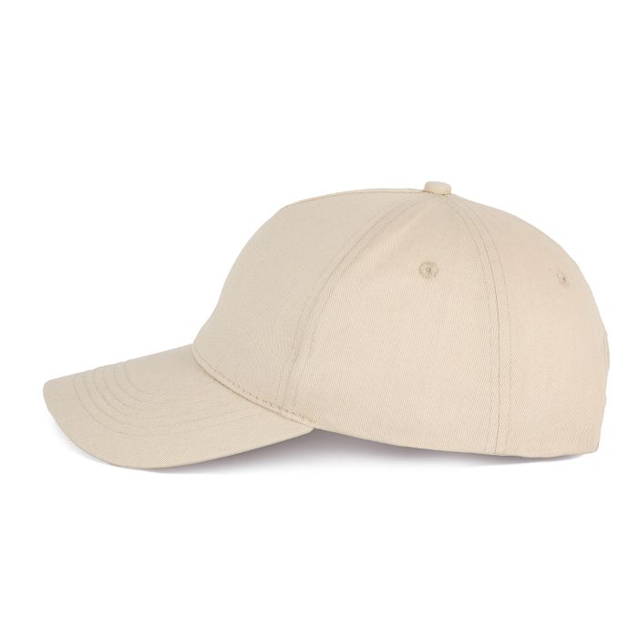  Casquette en coton et polyester recyclés K-loop - 5 panneaux