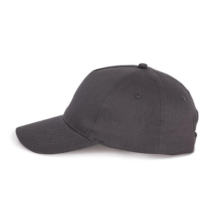  Casquette en coton et polyester recyclés K-loop - 5 panneaux