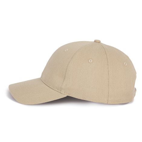  Casquette en coton et polyester recyclés K-loop - 6 panneaux