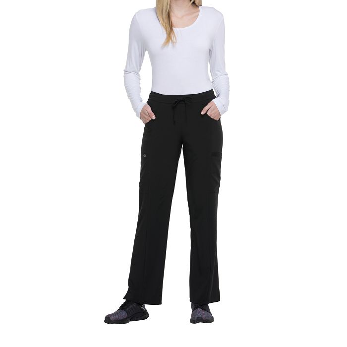  Pantalon à taille moyenne à cordon femme