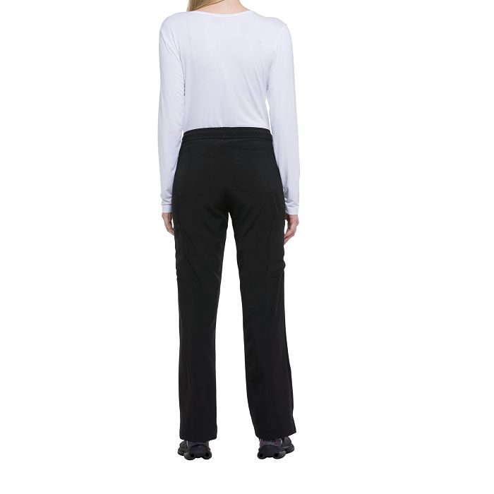  Pantalon à taille moyenne à cordon femme