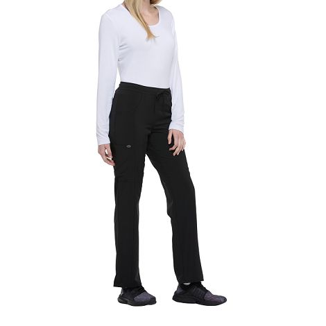  Pantalon à taille moyenne à cordon femme