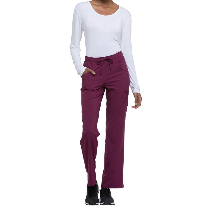  Pantalon à taille moyenne à cordon femme