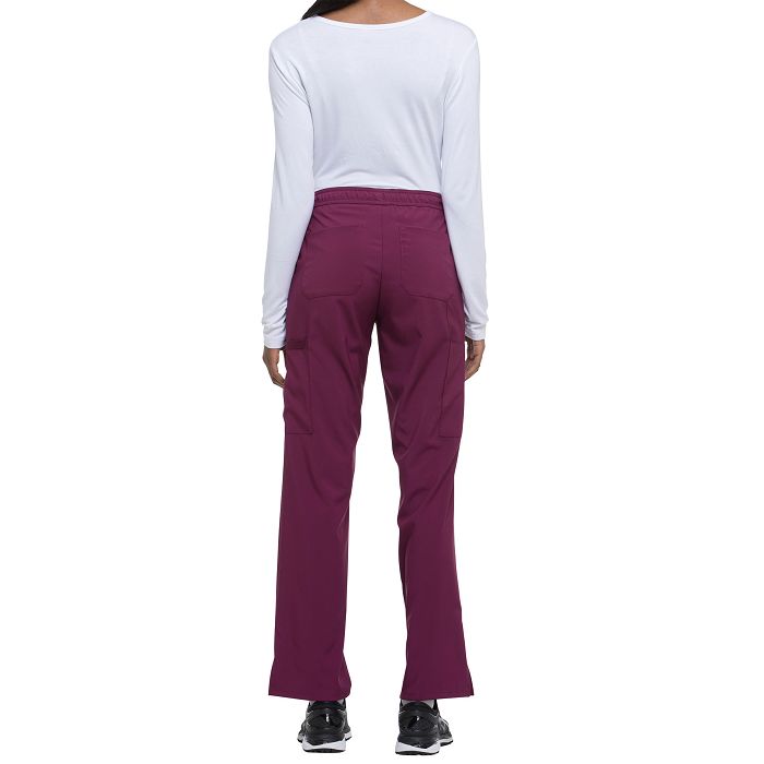  Pantalon à taille moyenne à cordon femme