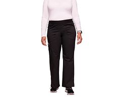 Pantalon cargo à taille moyenne à enfiler femme