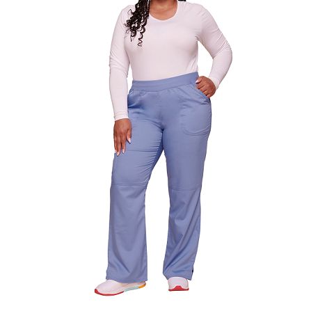  Pantalon cargo à taille moyenne à enfiler femme