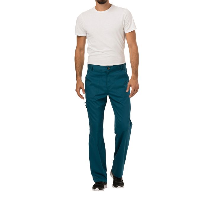  Pantalon cargo à braguette homme