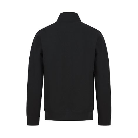  Sweat-shirt col zippé unisexe