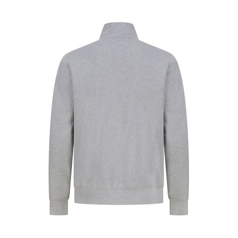  Sweat-shirt col zippé unisexe