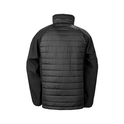  Veste softshell rembourrée black compass recyclée