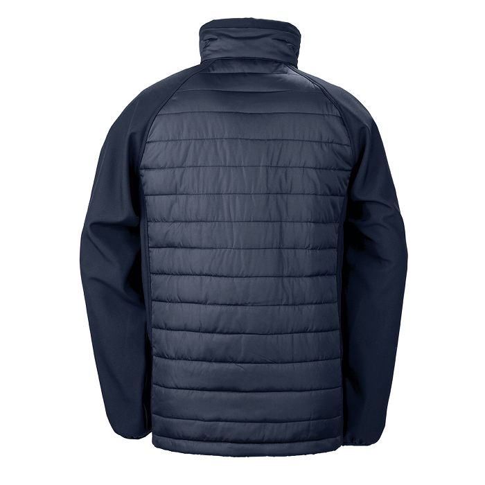  Veste softshell rembourrée black compass recyclée