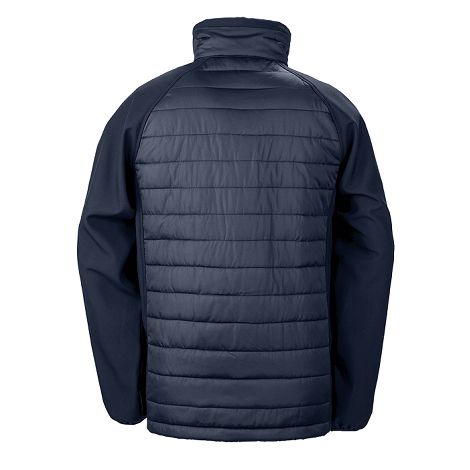  Veste softshell rembourrée black compass recyclée