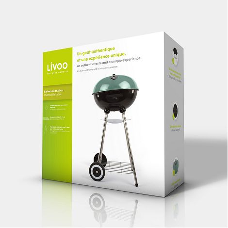 Barbecue à charbon - Vert