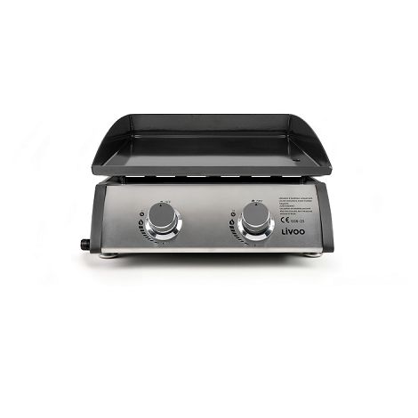 Plancha gaz 2 brûleurs
