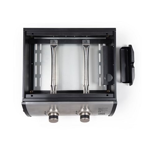 Plancha gaz 2 brûleurs